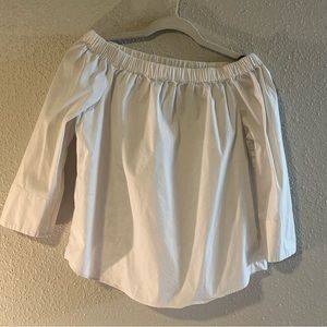 Zara Off Shoulder Blouse White (S)